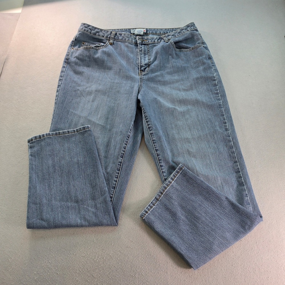 L.A. Blues Wilshire Straight Leg Jeans (3) 16W Medium Wash Vintage Y2K Denim